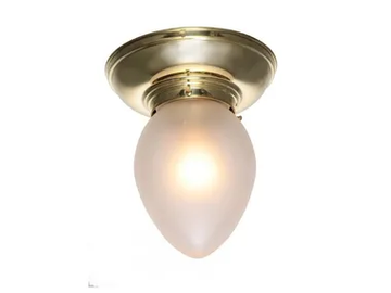 TRIBU 8/11 - Handmade brass ceiling lamp by Patinas Lighting - view 2